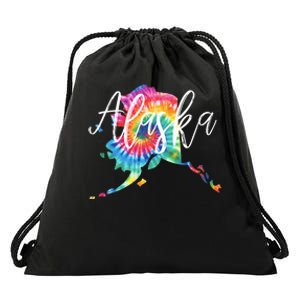 Alaska Tie Dye Drawstring Bag