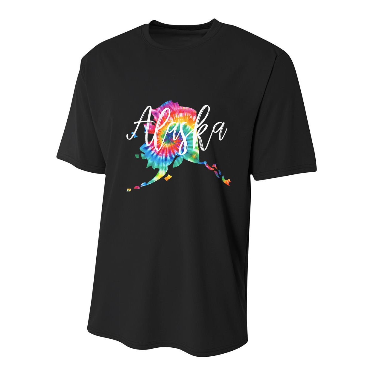 Alaska Tie Dye Youth Performance Sprint T-Shirt