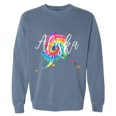 Alaska Tie Dye Garment-Dyed Sweatshirt