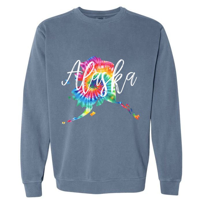 Alaska Tie Dye Garment-Dyed Sweatshirt