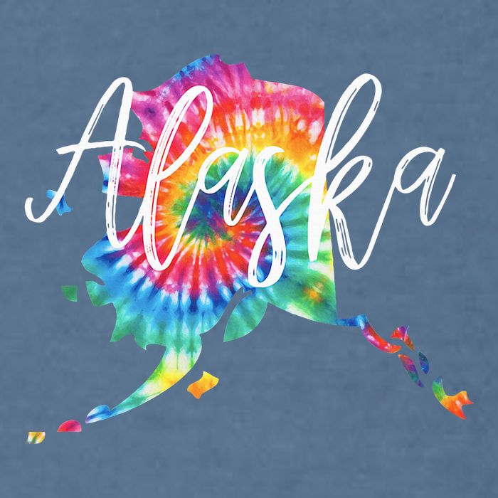 Alaska Tie Dye Garment-Dyed Sweatshirt
