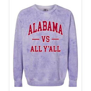 Alabama Throwback Design Classic Colorblast Crewneck Sweatshirt