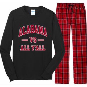 Alabama Throwback Design Classic Long Sleeve Pajama Set