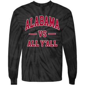 Alabama Throwback Design Classic Tie-Dye Long Sleeve Shirt