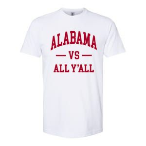 Alabama Throwback Design Classic Softstyle CVC T-Shirt