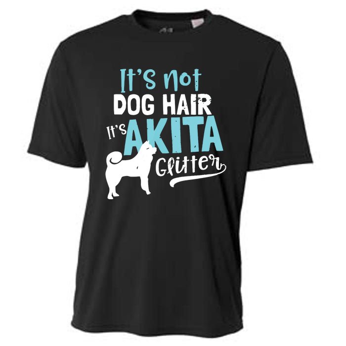 Akita T Design Not Dog Hair Its Gift Cooling Performance Crew T-Shirt