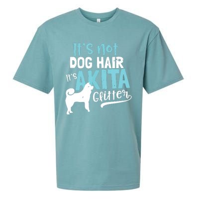 Akita T Design Not Dog Hair Its Gift Sueded Cloud Jersey T-Shirt