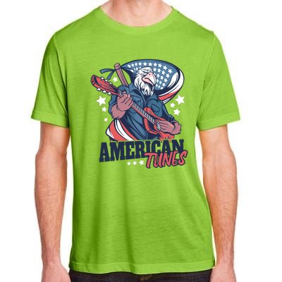 American Tunes Eagle Guitar Adult ChromaSoft Performance T-Shirt