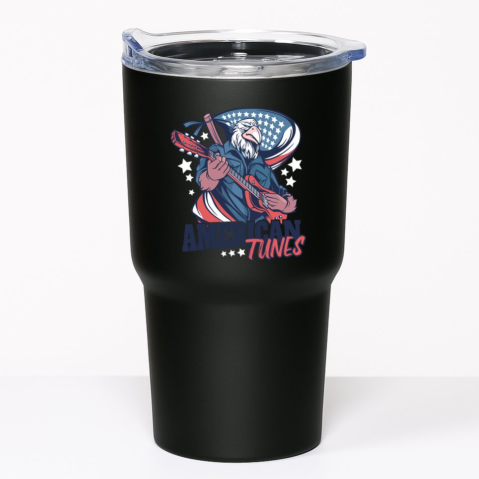 American Tunes Eagle Guitar Tumbler