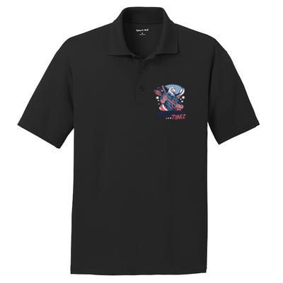 American Tunes Eagle Guitar PosiCharge RacerMesh Polo