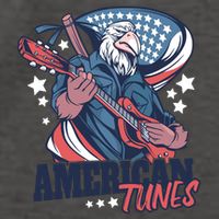 American Tunes Eagle Guitar Vector Backpack
