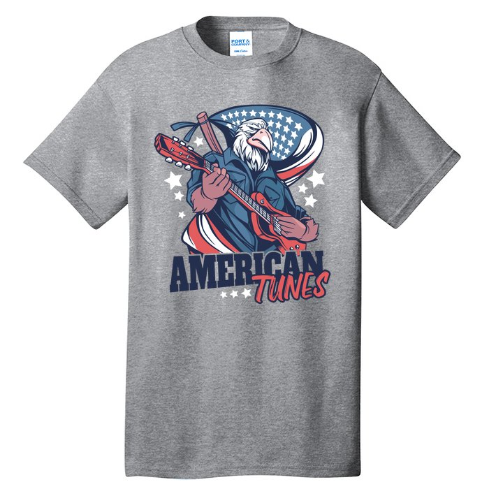 American Tunes Eagle Guitar Tall T-Shirt