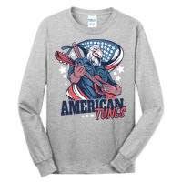 American Tunes Eagle Guitar Tall Long Sleeve T-Shirt