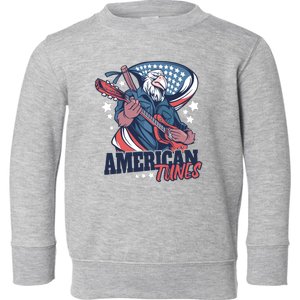 American Tunes Eagle Guitar Toddler Sweatshirt