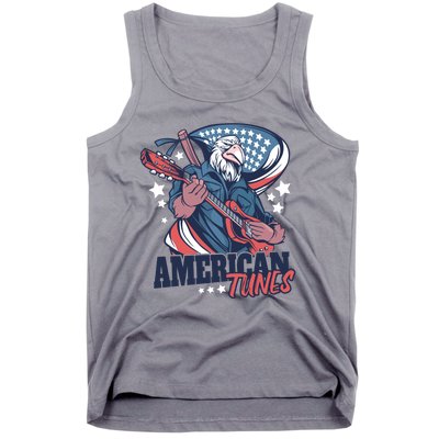 American Tunes Eagle Guitar Tank Top