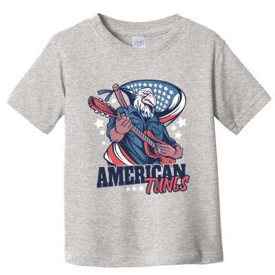 American Tunes Eagle Guitar Toddler T-Shirt
