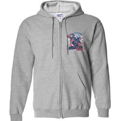 American Tunes Eagle Guitar Full Zip Hoodie