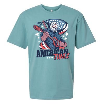 American Tunes Eagle Guitar Sueded Cloud Jersey T-Shirt