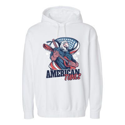 American Tunes Eagle Guitar Garment-Dyed Fleece Hoodie