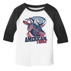 American Tunes Eagle Guitar Toddler Fine Jersey T-Shirt