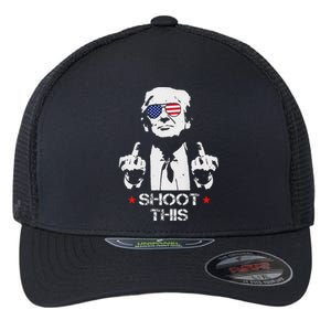 Assassinate This Endorse President Trump Proudly Flexfit Unipanel Trucker Cap