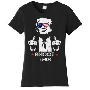 Assassinate This Endorse President Trump Proudly Women's T-Shirt