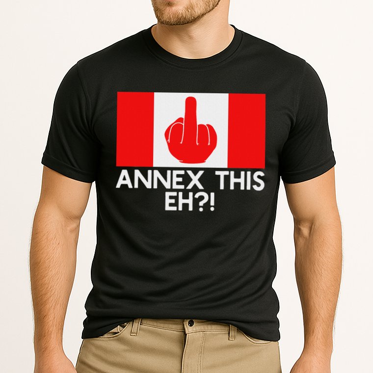 Annex This Eh! Pro Canada Flag For Anti Trump Canadian Cooling Performance Crew T-Shirt
