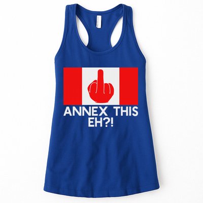 Annex This Eh! Pro Canada Flag For Anti Trump Canadian Womens Tank Top