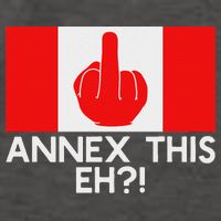 Annex This Eh! Pro Canada Flag For Anti Trump Canadian Vector Backpack