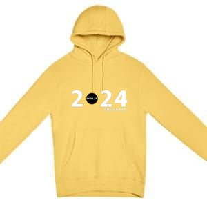 Arkansas Totality Eclipse Total Solar Eclipse 2024 Totality Eclipse 2024 Premium Pullover Hoodie