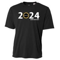 Arkansas Totality Eclipse Total Solar Eclipse 2024 Totality Eclipse 2024 Cooling Performance Crew T-Shirt