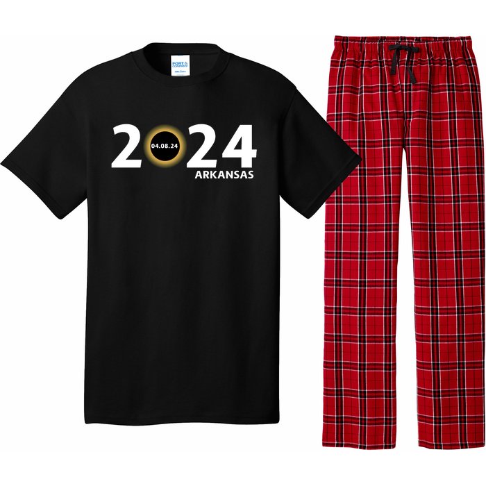 Arkansas Totality Eclipse Total Solar Eclipse 2024 Totality Eclipse 2024 Pajama Set