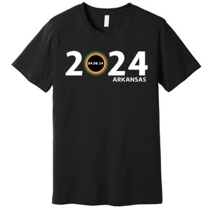 Arkansas Totality Eclipse Total Solar Eclipse 2024 Totality Eclipse 2024 Premium T-Shirt