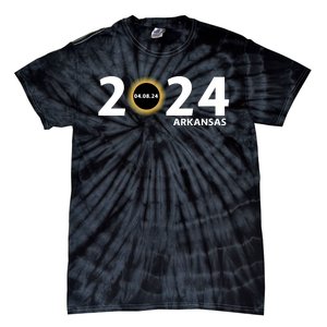 Arkansas Totality Eclipse Total Solar Eclipse 2024 Totality Eclipse 2024 Tie-Dye T-Shirt