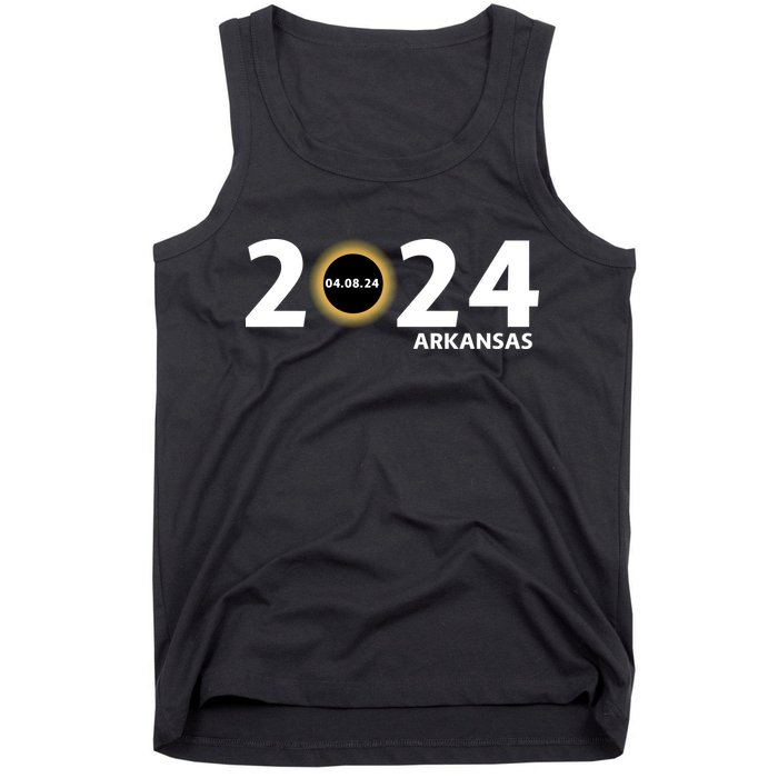 Arkansas Totality Eclipse Total Solar Eclipse 2024 Totality Eclipse 2024 Tank Top