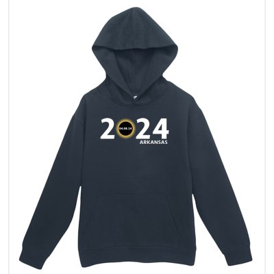 Arkansas Totality Eclipse Total Solar Eclipse 2024 Totality Eclipse 2024 Urban Pullover Hoodie