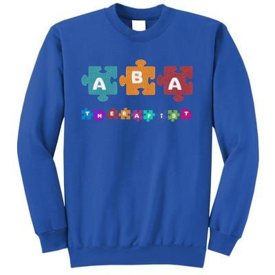 Aba Therapist Educate Behavior Analyst Autism Therapy Rbt Gift Sweatshirt