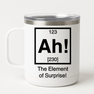 Ah The Element Of Surprise 12 oz Stainless Steel Tumbler Cup