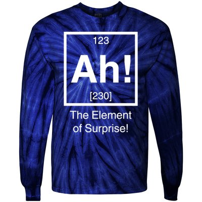 Ah! The Element Of Surprise! Tie-Dye Long Sleeve Shirt