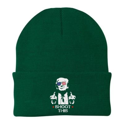 Assassinate This Endorse President Trump Proudly Knit Cap Winter Beanie