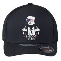 Assassinate This Endorse President Trump Proudly Flexfit Unipanel Trucker Cap