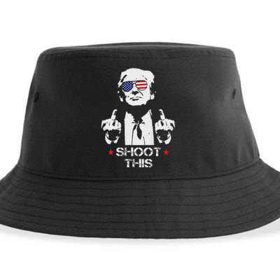 Assassinate This Endorse President Trump Proudly Sustainable Bucket Hat