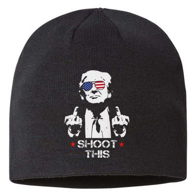 Assassinate This Endorse President Trump Proudly Sustainable Beanie