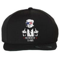 Assassinate This Endorse President Trump Proudly Wool Snapback Cap