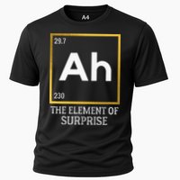 Ah The Element Of Surprise Chemistry Science Humor Cooling Performance Crew T-Shirt