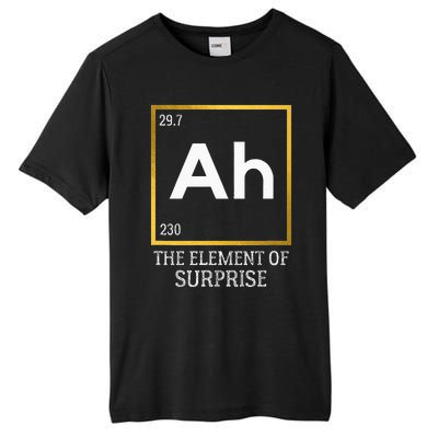 Ah The Element Of Surprise Chemistry Science Humor Tall Fusion ChromaSoft Performance T-Shirt