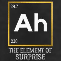 Ah The Element Of Surprise Chemistry Science Humor 25L Jumbo Tote