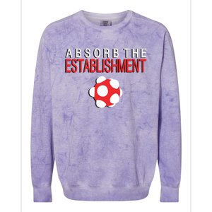 Absorb The Establishment Colorblast Crewneck Sweatshirt