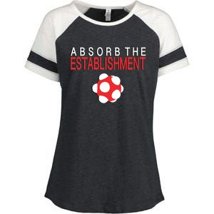 Absorb The Establishment Enza Ladies Jersey Colorblock Tee