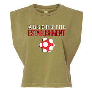 Absorb The Establishment Garment-Dyed Women's Muscle Tee